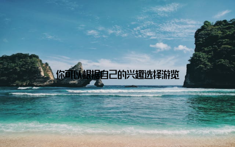 你可以根据自己的兴趣选择游览